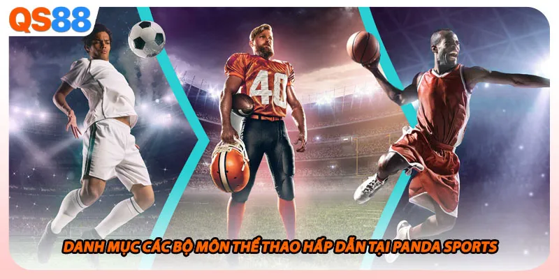 Danh mục các bộ môn thể thao hấp dẫn tại Panda Sports